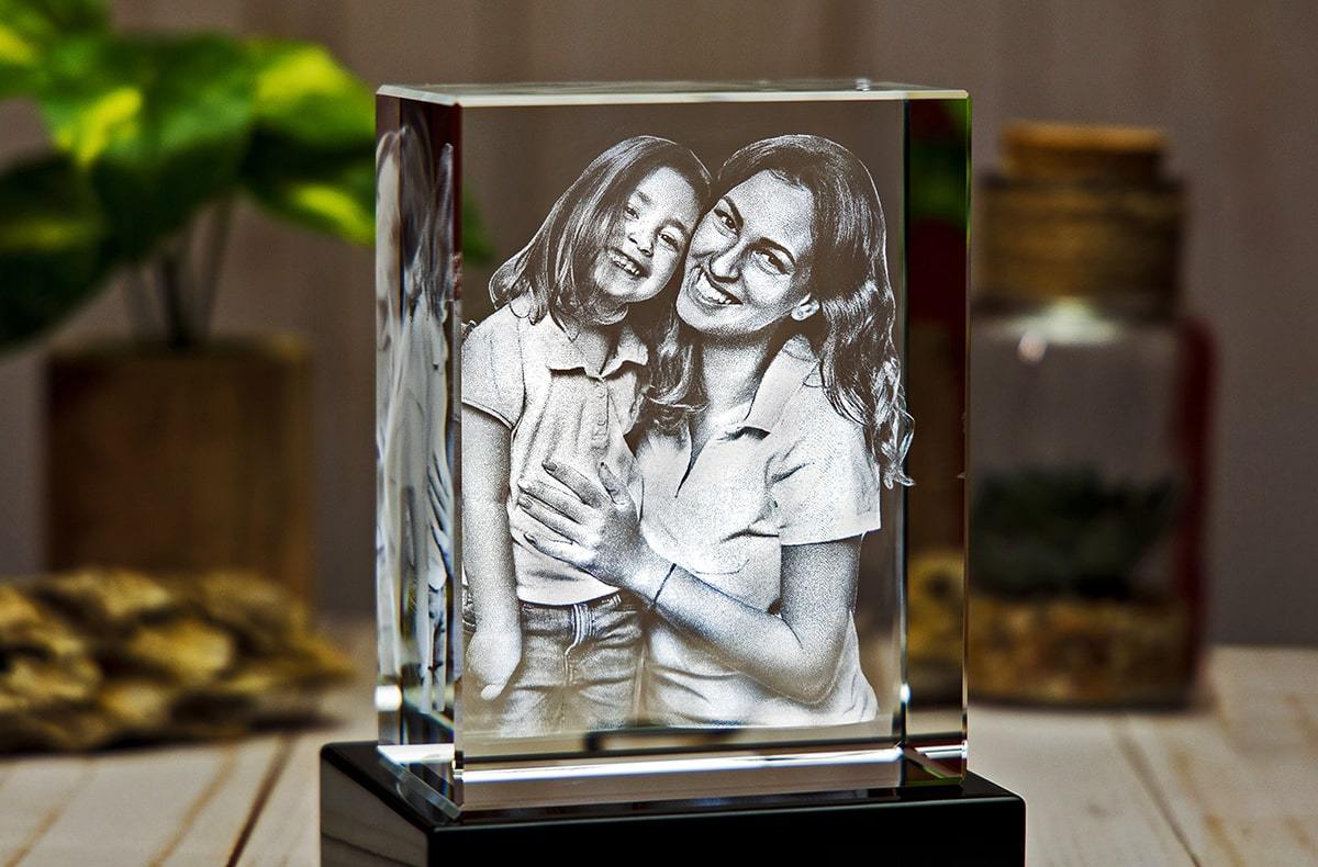 Custom 3D Photo Crystals